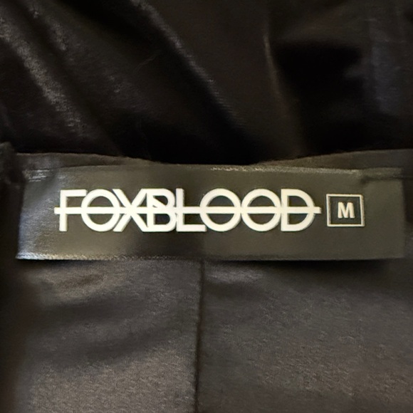 Foxblood Hannah Black Velvet Underbust Corset - Picture 5 of 5